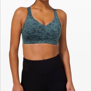 Lululemon - Enlite Bra Weave High Support - Dissolve Desert Teal Submarine - 32E